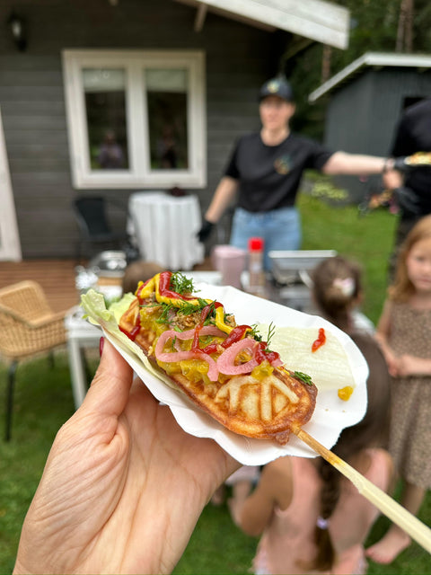 Wafff & More izbraukuma ēdināšana ar svaigi ceptām vafelēm