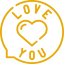 Wafff & More love ikona