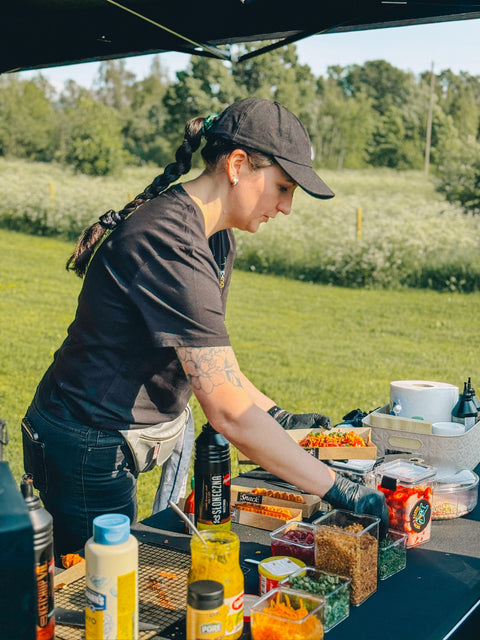 Wafff & More izbraukuma ēdināšana ar svaigi ceptām vafelēm